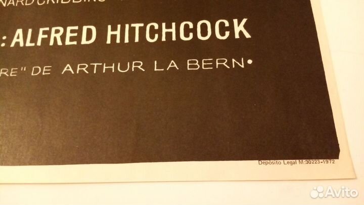 Киноафиша Frenesi Хичкок