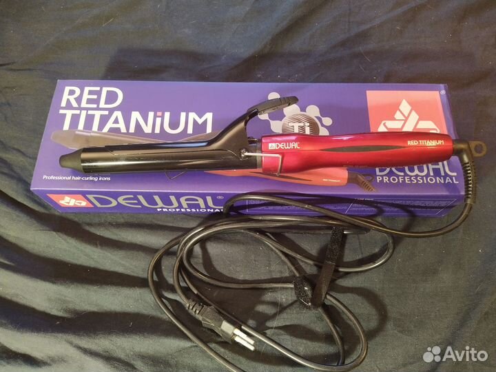 Плойка dewal RED titanium (25 мм)