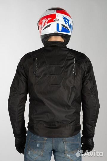 Motorradjacke Bering Conrad Schwarz Черный