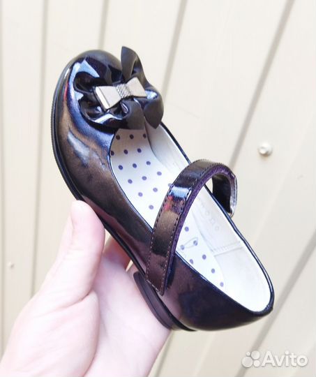 Туфли 27р/16см Котофей новые для девочки