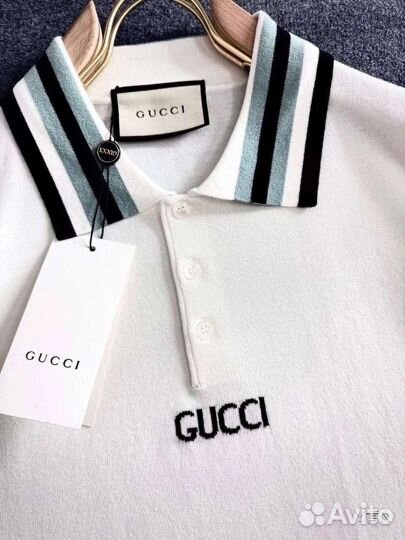 Футболка Поло Gucci Размеры 46-54