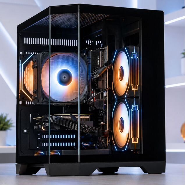 Игровой Пк Ryzen 5 5600X и RTX 5060 тесты
