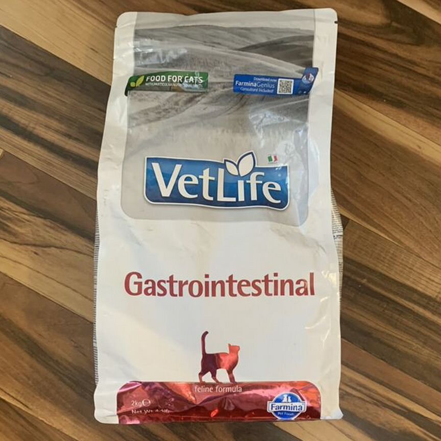 Сухой корм для кошек Vet Life gastrointestinal