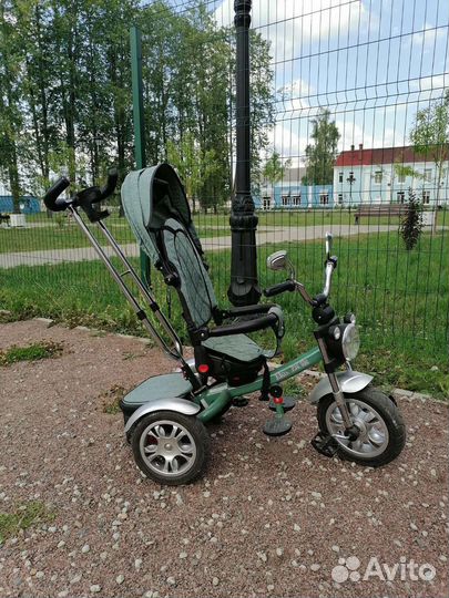 Трехколесный велосипед с родительской ручкой