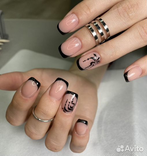 Наращивание ногтей, гель-лак