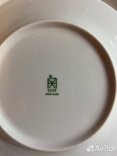 Набор из сервиза птицы ГДР