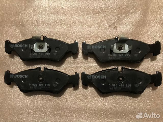 Колодки тормозные задние Bosch 986424219