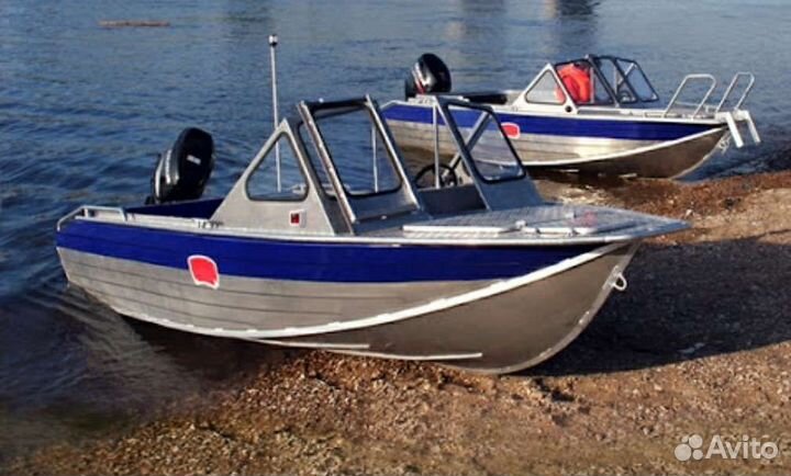 Лодка алюминиевая Русбот 45