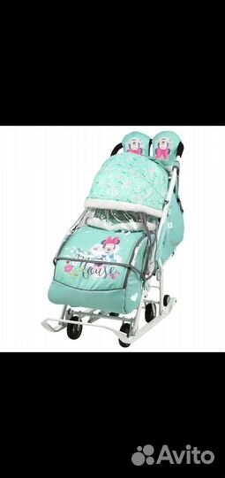 Детские санки коляска бу