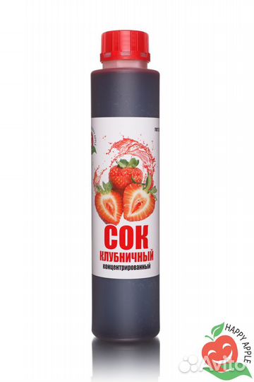 Сок клубничный концентрированный,1 кг