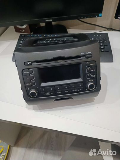 Штатная магнитола kia sportage 3