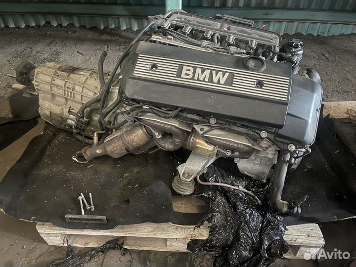 Двигатель BMW М54 3.0 в разбор