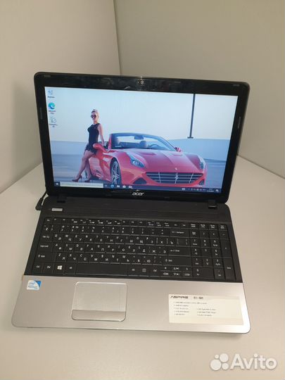 Ноутбук Acer e1-531 + SSD быстрый