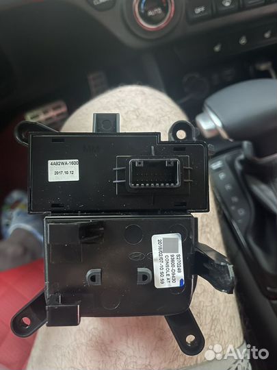 Блок кнопок kia sportage 4