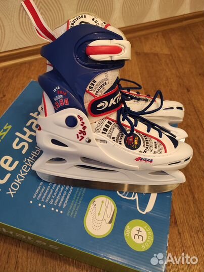 Коньки детские раздвижные р34-37