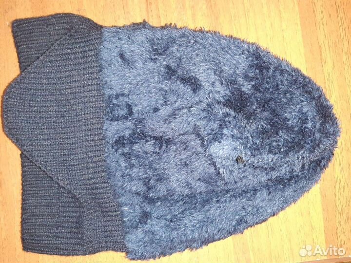 Теплая вязаная шапка, импортная, унисекс