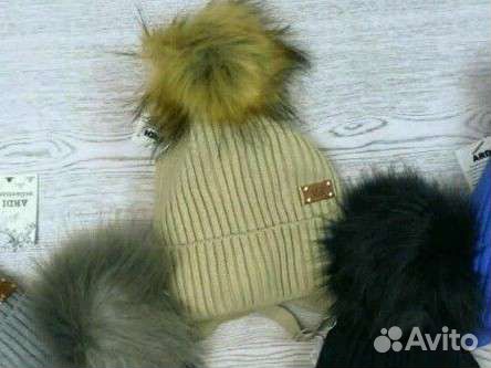 Шапка зима (ост.бежевая)