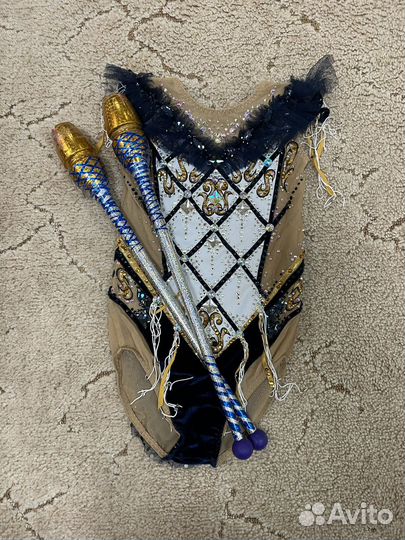 Обмотка обруча и булав