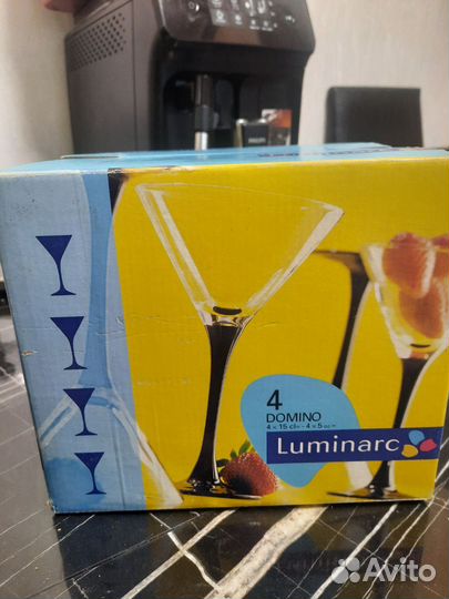 Бокалы под мартини