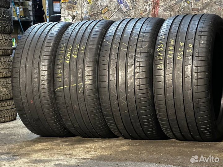 Pirelli P Zero PZ4 275/40 R20 и 315/35 R20