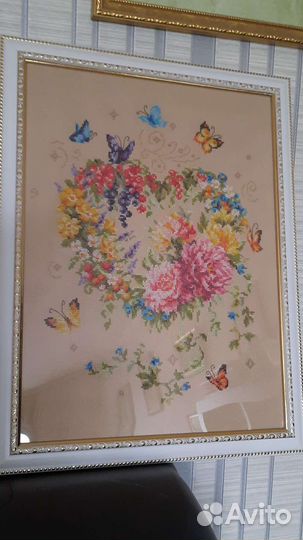 Вышивка крестом набор остатки