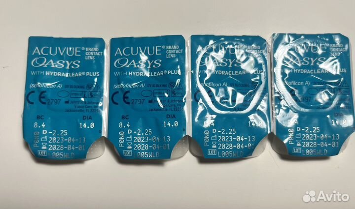 Линзы acuvue oasys двухнедельные