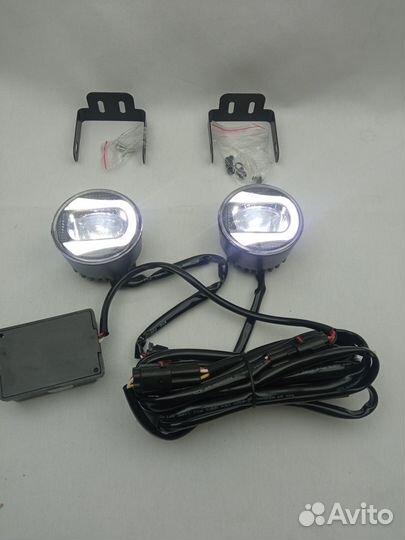 Фары светодиодные противотуманные + дхо YCL-772