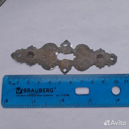 Антикварная ключевина фурнитура накладки