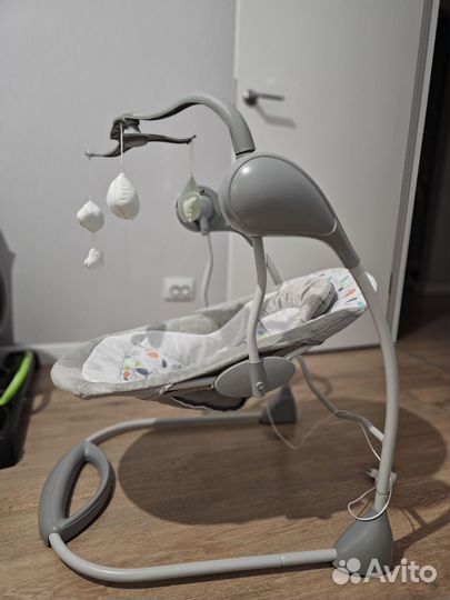 Электронные качели для новорожденных