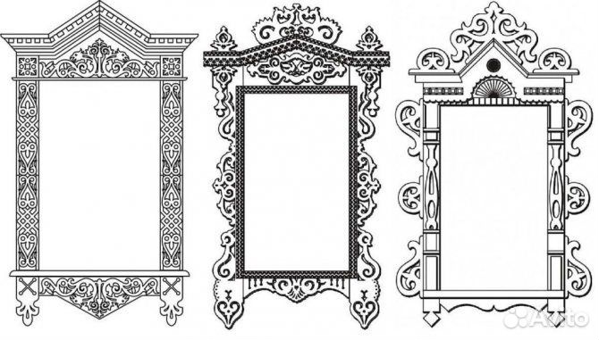 Наличники резные на окна/двери