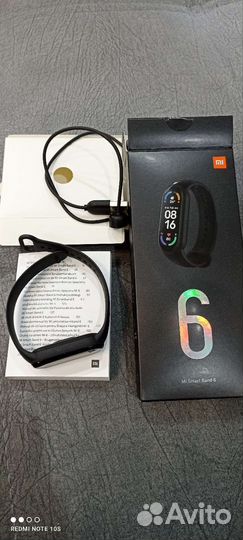 Фитнес браслет xiaomi mi smart band 6