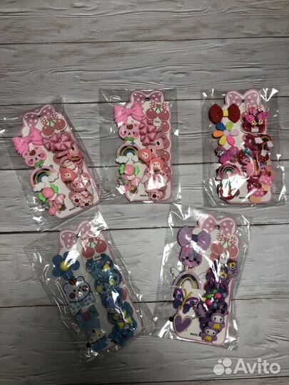 Набор резиночек и заколок для девочек