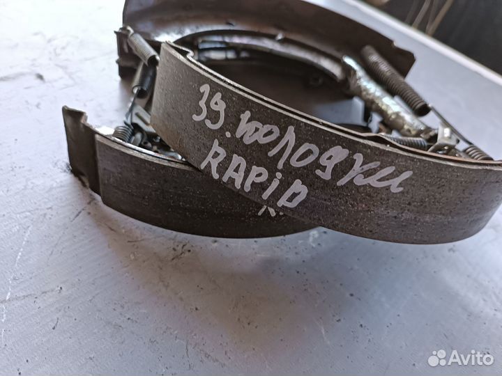 Колодки тормозные задние Skoda Rapid