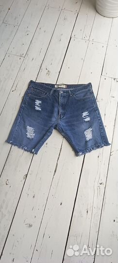 Джинсовые шорты levis