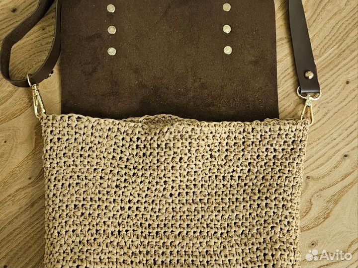 Сумка плетеная ручной работы