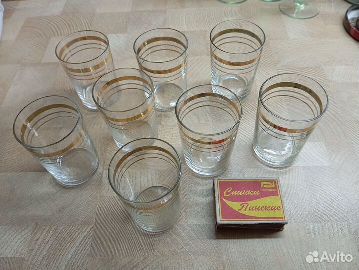 Стопки стаканы СССР