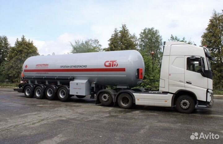 Полуприцеп газовоз GT7 ППЦТ-45, 2023