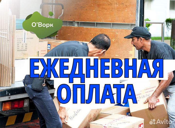 Грузчик с ежедневной выплатой