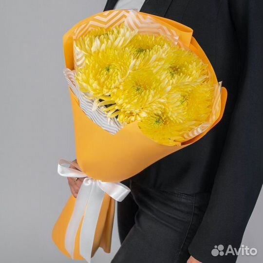 Цветы хризантем букет