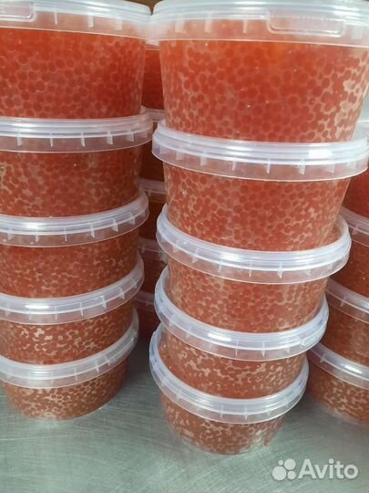 Красная икра горбуши