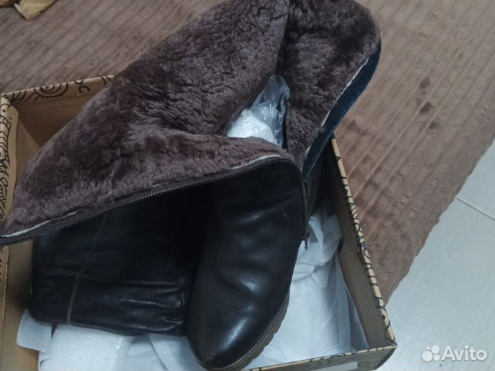 Сапоги зимние женские 37
