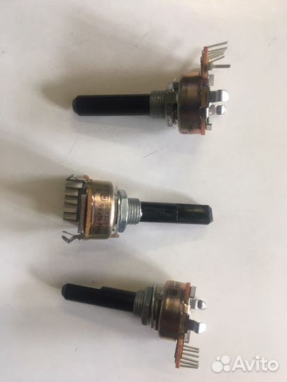 Резистор переменный 50кОм 6pin+1