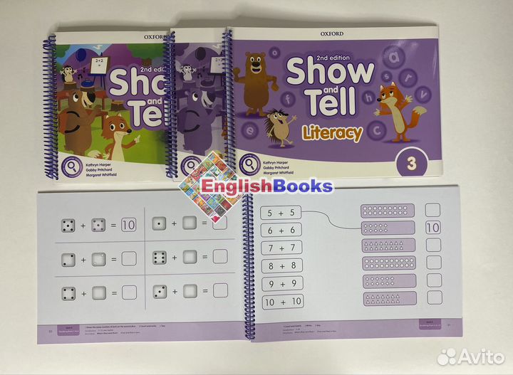Show and tell 3, 2ed, комплект (4книги с CD)