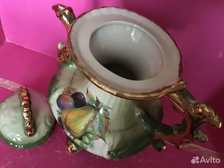 Англия Staffordshire Два литра Большой кувшин