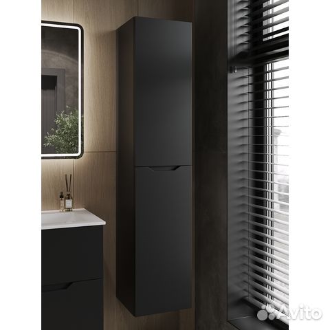 Пенал подвесной 35 правый черный Orange Li-35Pub