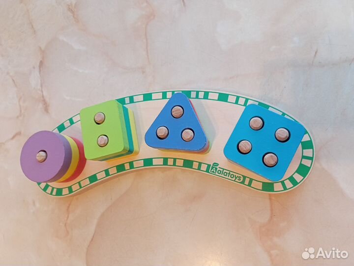 Солитёр деревянный