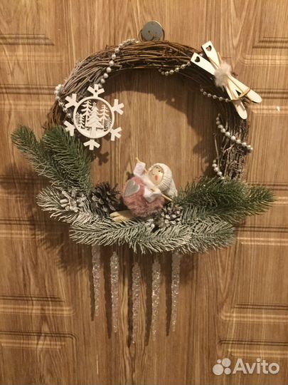 Новогодний венок)