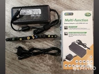 Зарядка универсальная для ноутбуков и не только