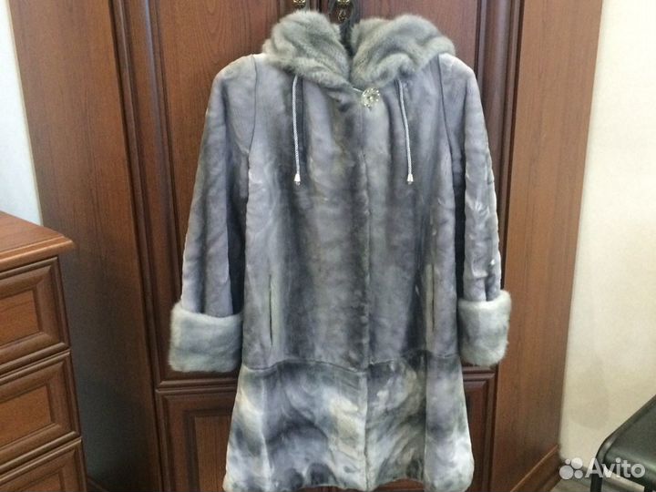 Шуба,искусственный мутон