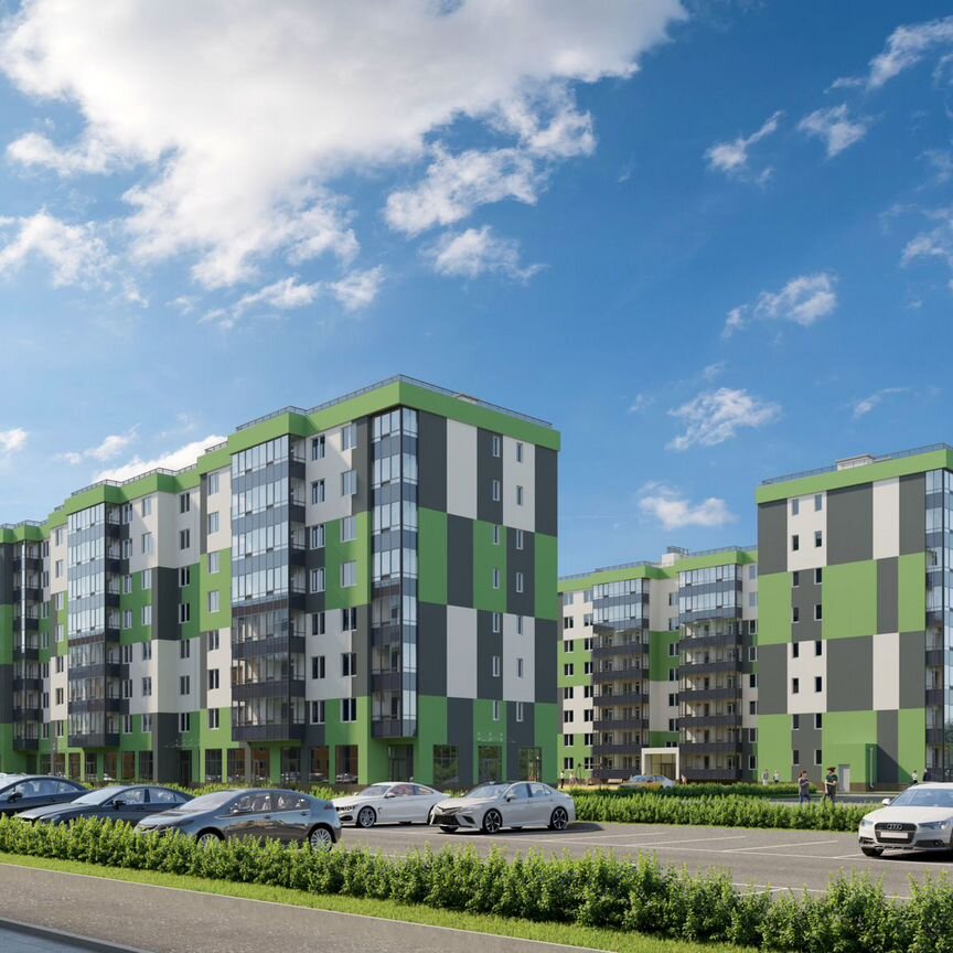 1-к. квартира, 36,6 м², 4/8 эт.